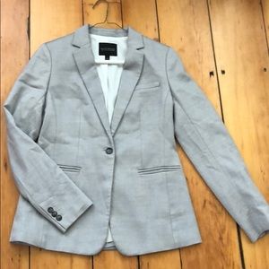 BR Long and Lean Suit Jacket - Grey